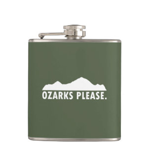 Ozarks Please Hip Flask