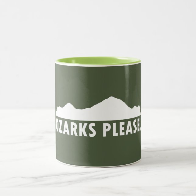 Ozarks Please Two-Tone Coffee Mug (Center)