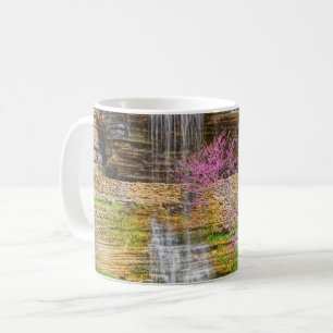 Ozarks Waterfall Spring Bluff Coffee Mug
