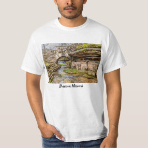 Ozarks Waterfall Under Bridge T-Shirt