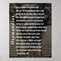 Ozymandias Poem by Percy Shelley, 1819 