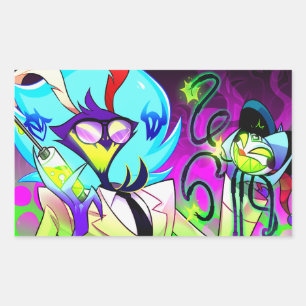 Ozzie Halloween Slasher   Helluva Boss    Sticker