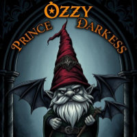 Ozzy Gnome Prince Of Darkness