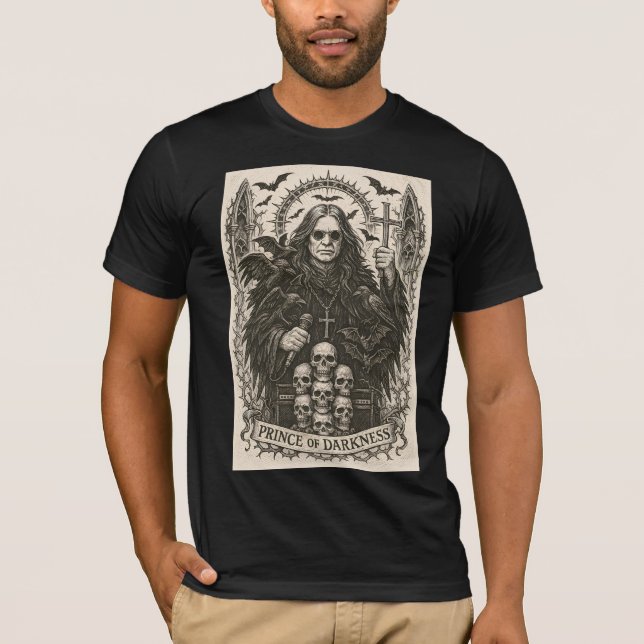 Ozzy prince of darkness  T-Shirt (Front)
