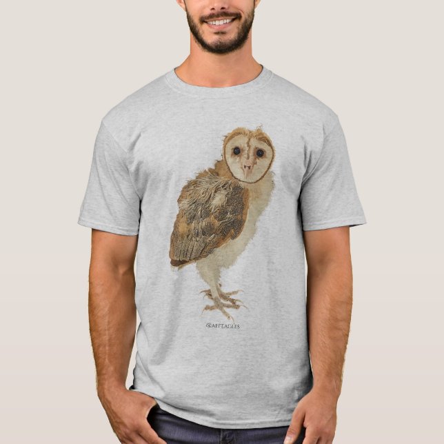 Ozzy the Barn Owl T-Shirt (Front)