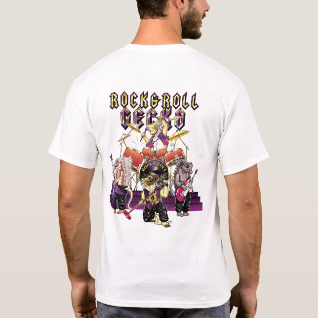 Ozzy with the band T-Shirt (Back)