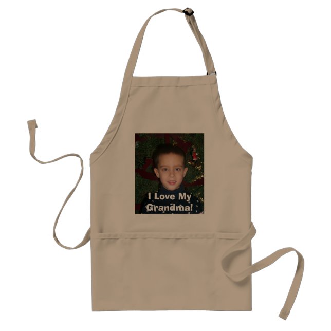 P0002723 (2), I Love My Grandma! Standard Apron (Front)