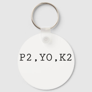 P2, YO, K2 KEYCHAIN