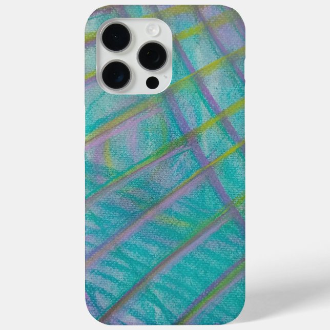 P34 Unique Colourful Abstract Art Case-Mate iPhone Case (Back)