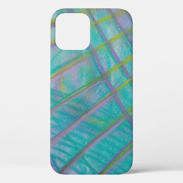 P34 Unique Colourful Abstract Art Case-Mate iPhone Case (Back)