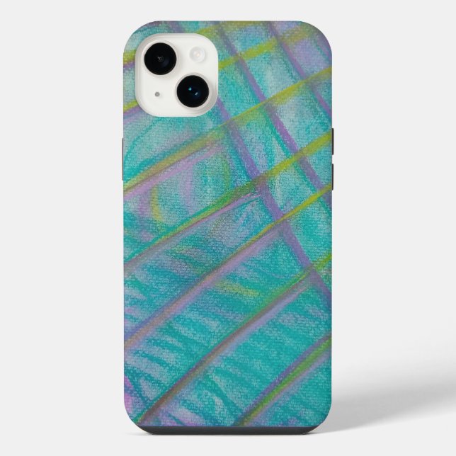P34 Unique Colourful Abstract Art iPhone Case (Back)