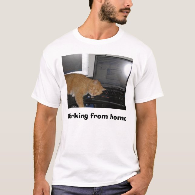 P4040011, Working from home T-Shirt (Front)