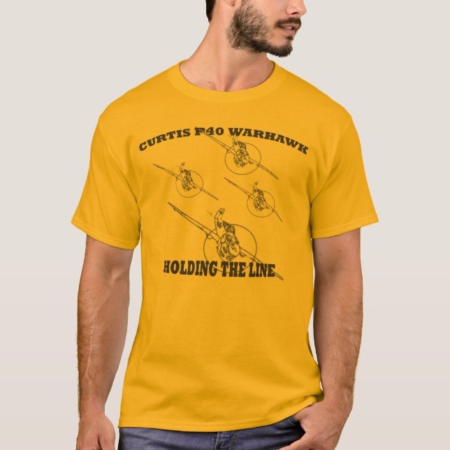 P40 Warhawk T-Shirt (Front)