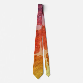 P45 Manuscript Tie - Psychedelic