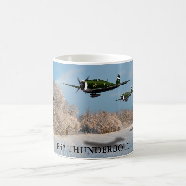 P47 THUNDERBOLT COFFEE MUG (Center)