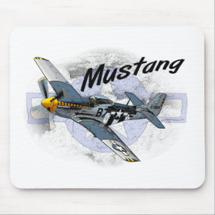 P51 Mustang Mouse Pad