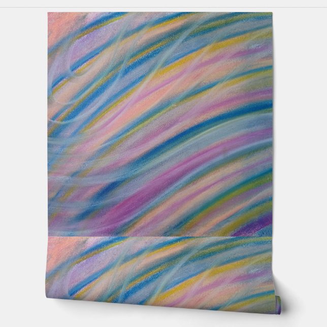 P6 Unique Colorful Abstract Art Wallpaper (Unrolling)