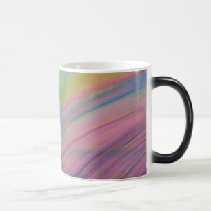 P9 Unique Colourful Abstract Art Magic Mug