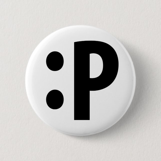 :P 2 INCH ROUND BUTTON (Front)