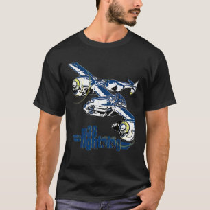 P 38 Lightning WWII Fighter Airplane T Shirt