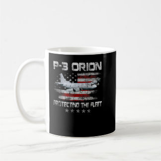 P-3 Orion Sub Hunter ASW Airplane Vintage Veterans Coffee Mug