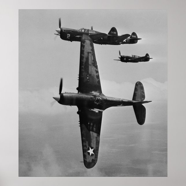P-40 Warhawks Poster (Front)