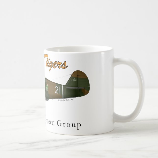 P-40B Flying Tigers Coffee Mug (Right)
