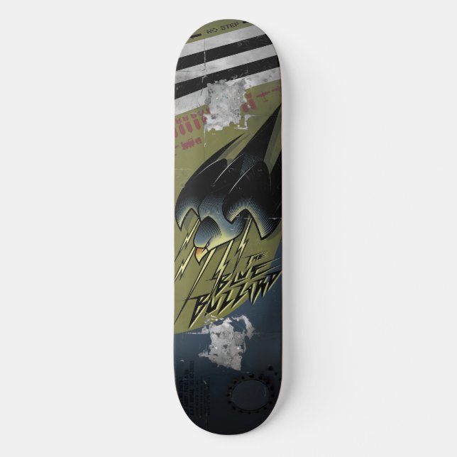 P-47 Thunderbolt Fighter Plane Nose Art Skateboard (Front)