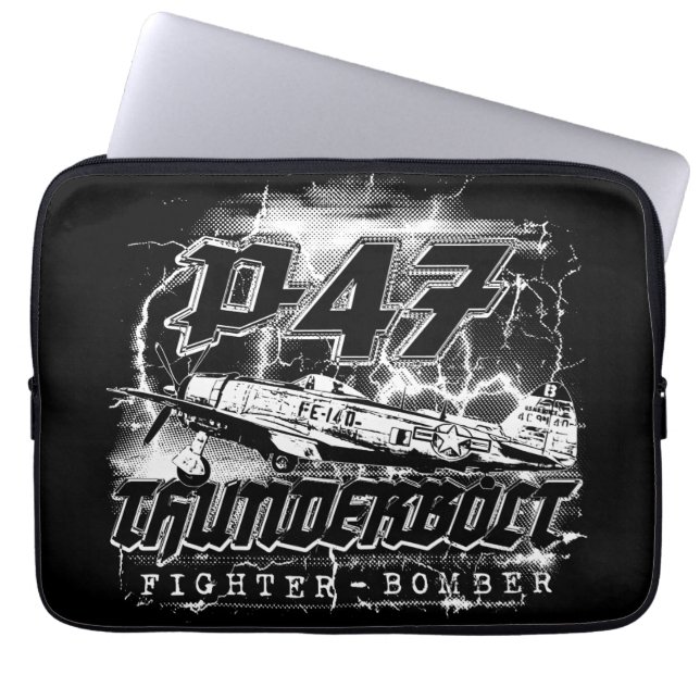 P-47 Thunderbolt Laptop Sleeve (Front)