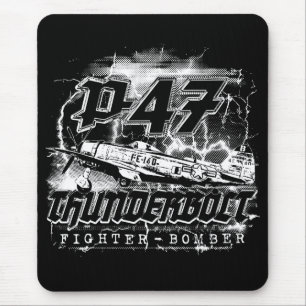 P-47 Thunderbolt Mouse Pad
