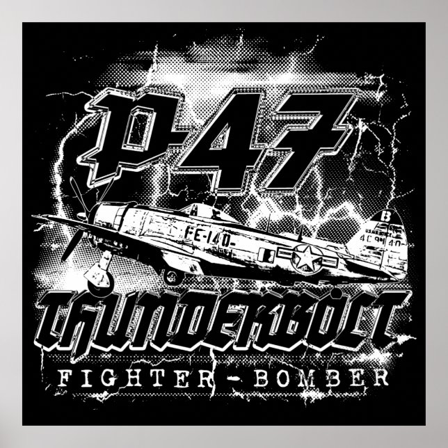 P-47 Thunderbolt Poster (Front)