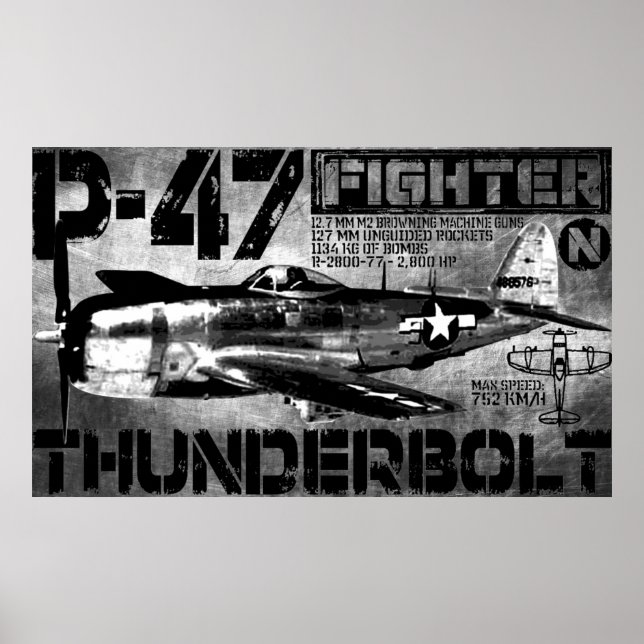 P-47 Thunderbolt Poster (Front)