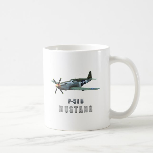 P-51 B Mustang Coffee Mug (Right)