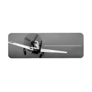 P-51 Décollage de Mustang en pleine tempête