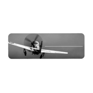 P-51 Décollage de Mustang en pleine tempête