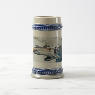 P-51 MUSTANG BEER STEIN