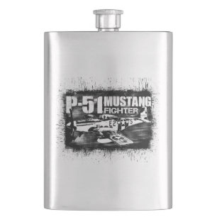 P-51 Mustang Classic Flask