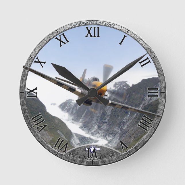 P-51 Mustang Clock (Front)