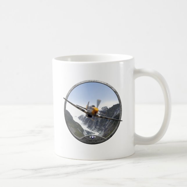 P-51 Mustang Coffee Mug (Right)