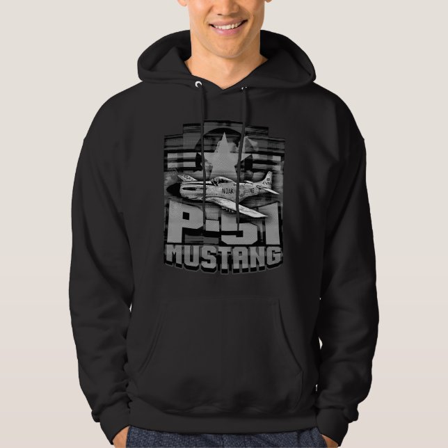 P-51 Mustang Hoodie (Front)