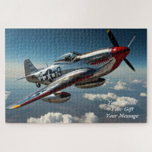 P-51 Mustang in Flight – Legend of the Skies Jigsaw Puzzle