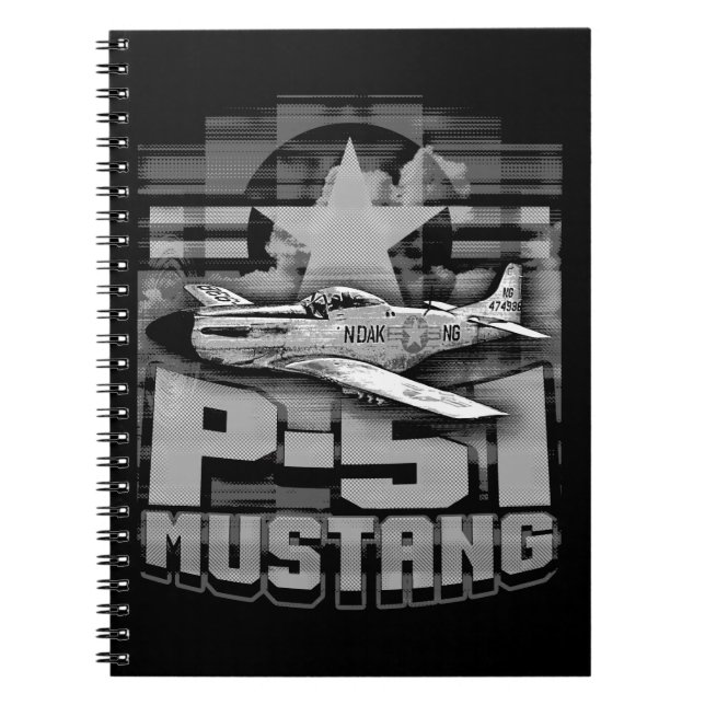 P-51 Mustang Notebook (Front)