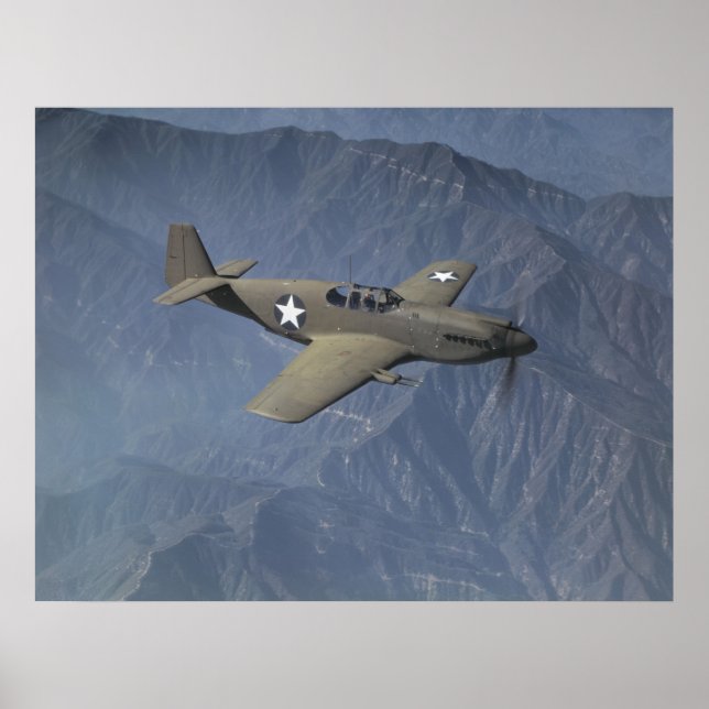 P-51 Mustang Poster (Front)