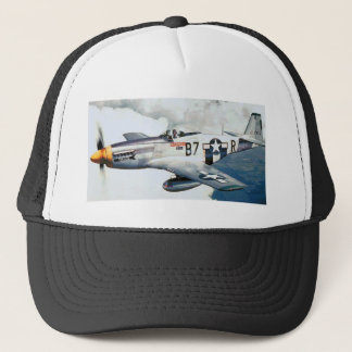 P-51 MUSTANG TRUCKER HAT