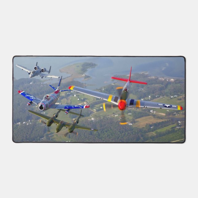 P-51D FORMATION D'OISEAUX DE GUERRE MUSTANG (Recto)