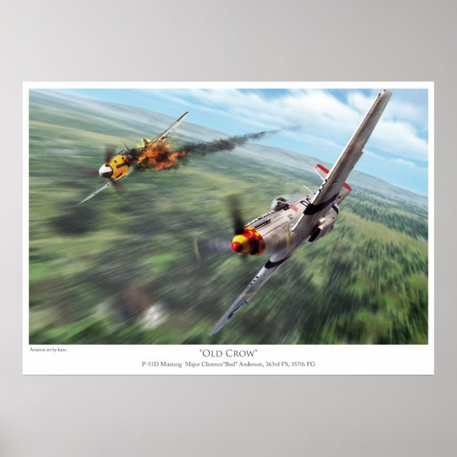 P-51D Mustang Poster (Front)