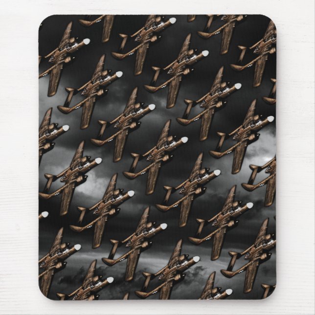 P-61 Black Widow Mouse Pad (Front)