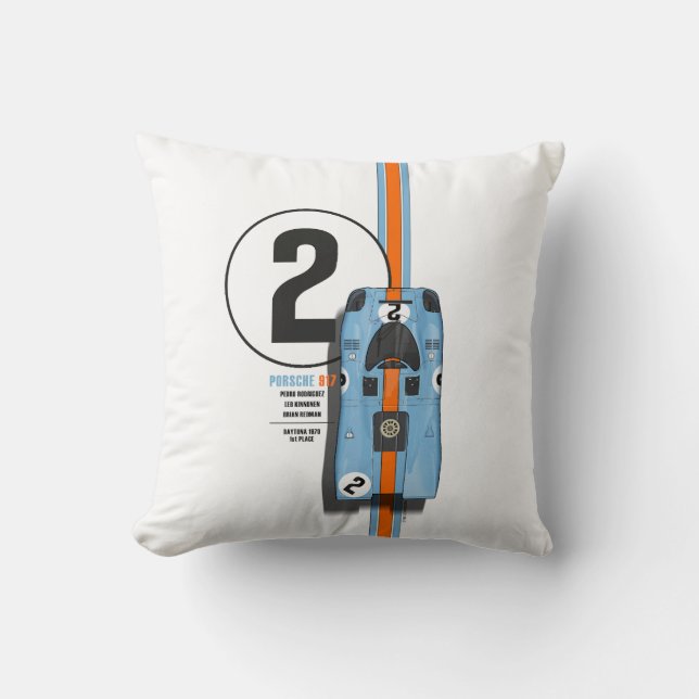 P 917 No. 2 Throw Pillow (Front)