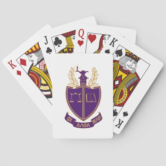 P.A.D. Crest Playing Cards (Back)