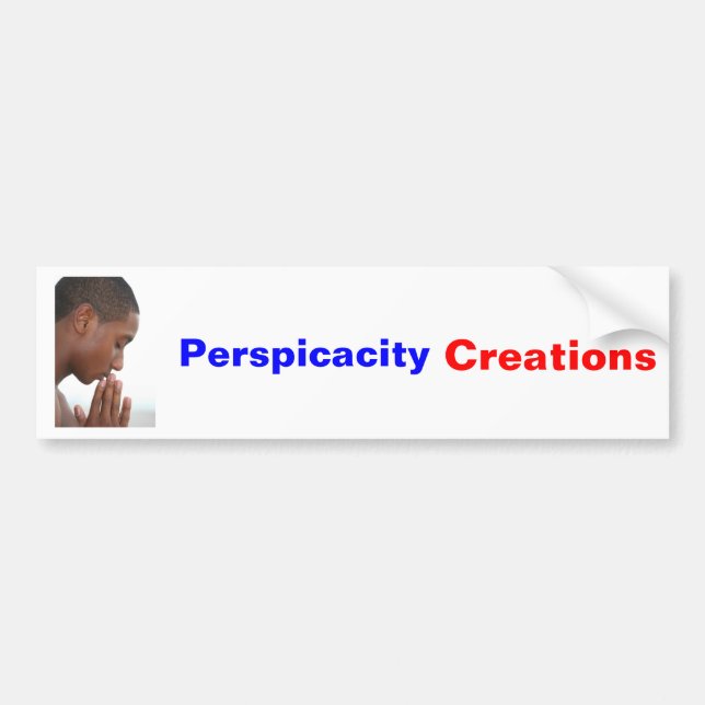 P. C. Bumper Sticker (Front)